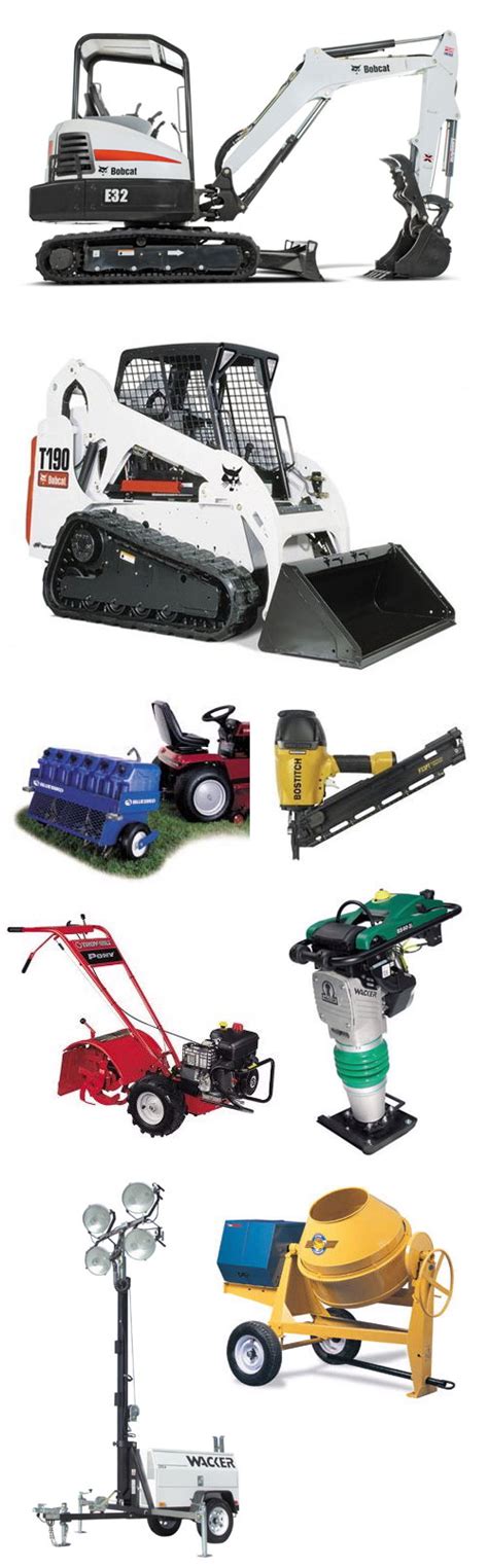 Equipment & Tool Rentals in North Mississippi 